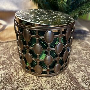 Bath & Body Works: 3 wick candle holder with gems